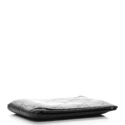 Gucci Guccissima Bi-Fold Wallet Black 3 of 14