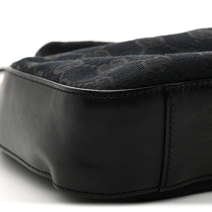 Gucci Monogram GG Clasp Hobo Black 9 of 10