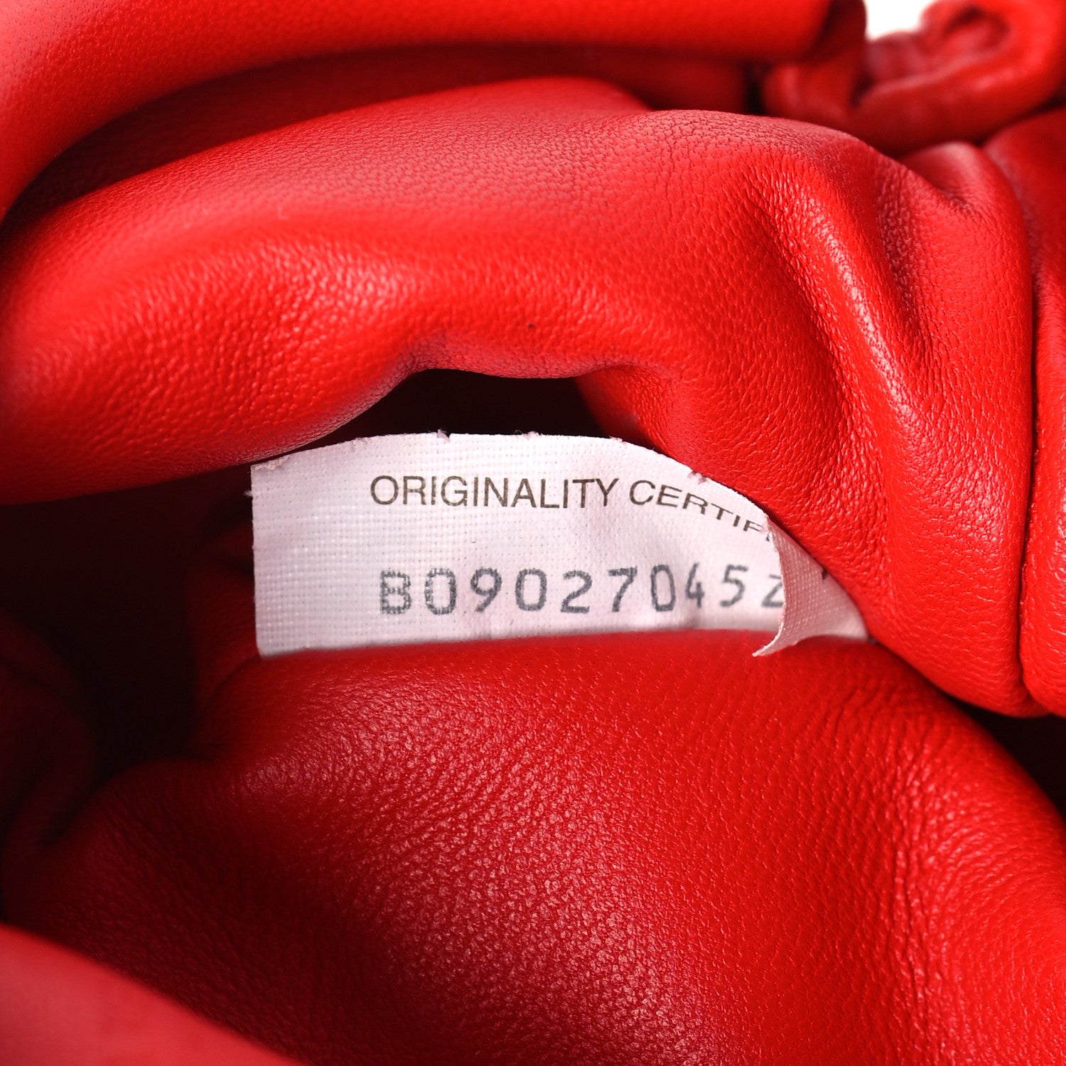 Bottega Veneta Nappa Intrecciato The Mini Pouch Bright Red 7 of 10