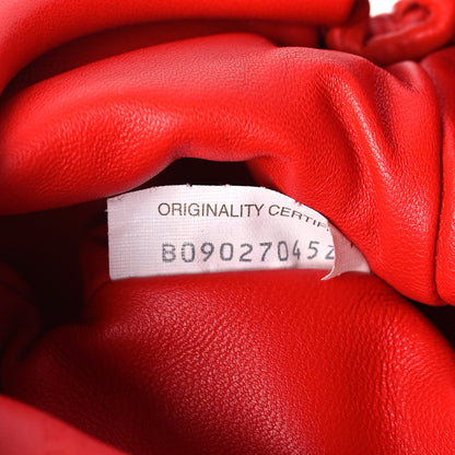 Bottega Veneta Nappa Intrecciato The Mini Pouch Bright Red 7 of 10