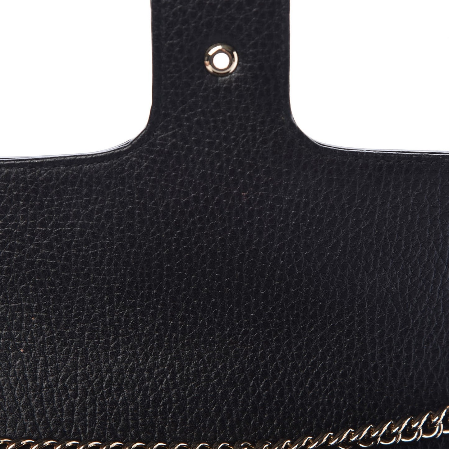 Dollar Calfskin Small Interlocking G Shoulder Bag Black
