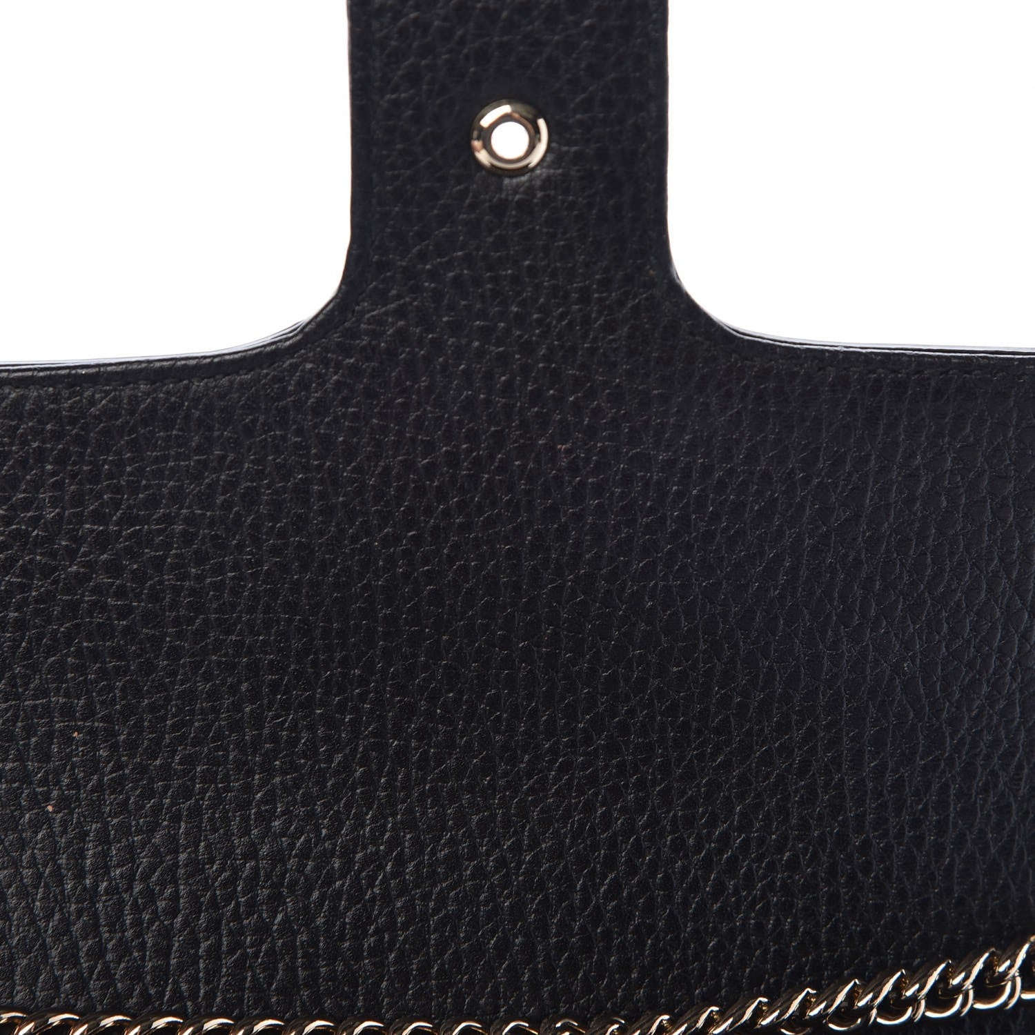 Gucci Dollar Calfskin Small Interlocking G Shoulder Bag Black 9 of 13