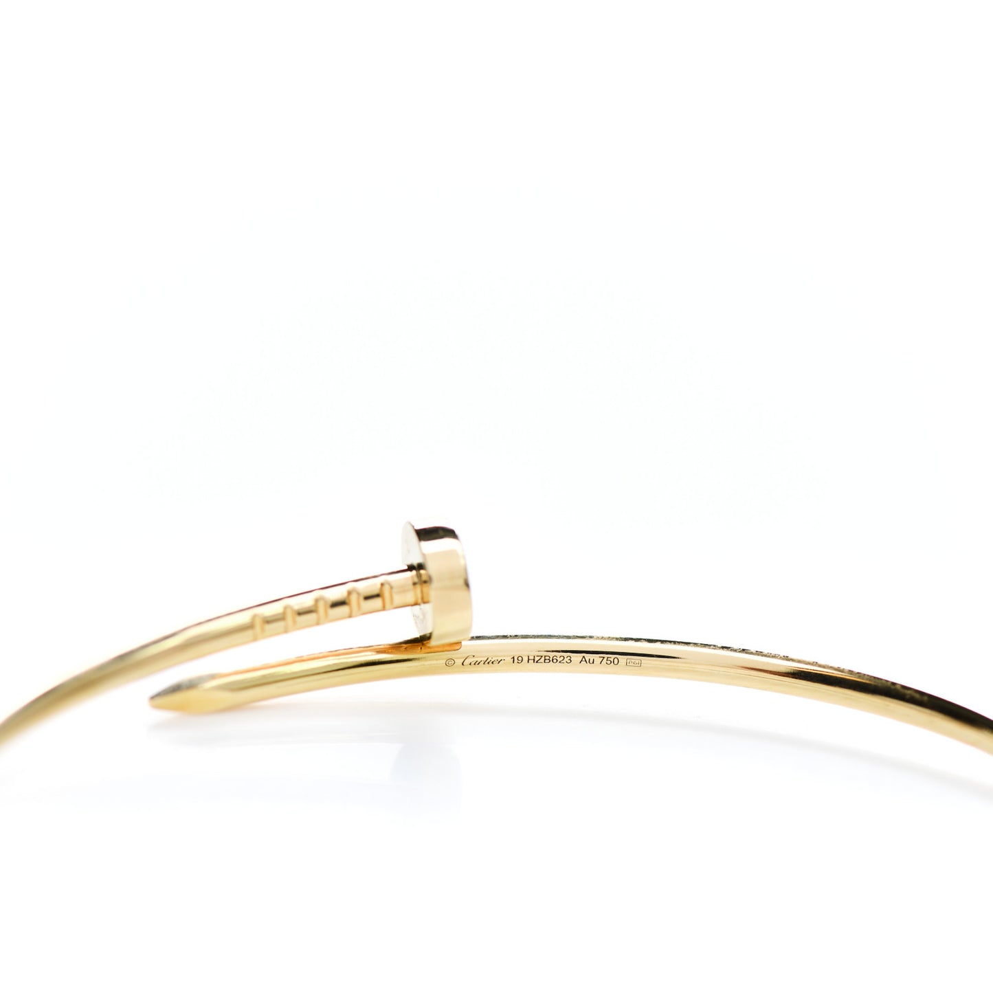 18K Yellow Gold Small Juste Un Clou Bracelet 19