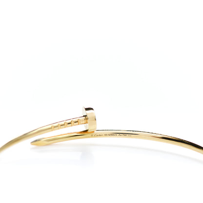 Cartier 18K Yellow Gold Small Juste Un Clou Bracelet 19 3 of 3