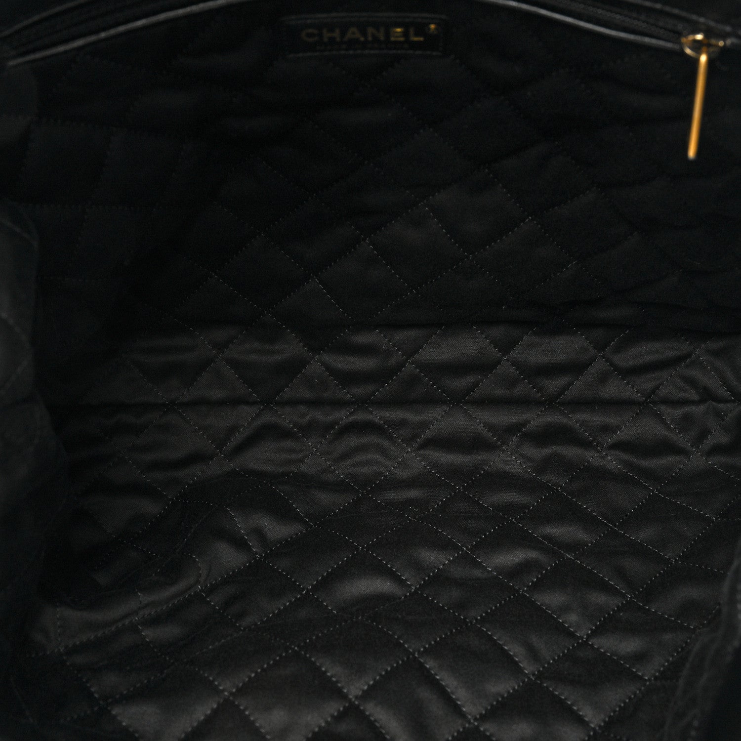 Chanel Shiny Calfskin Quilted Chanel 22 Black 6 of 11