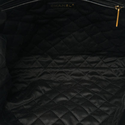 Chanel Shiny Calfskin Quilted Chanel 22 Black 6 of 11