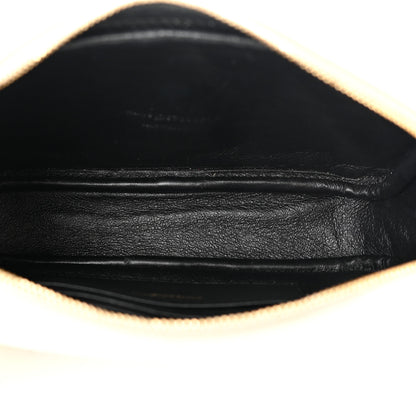 Saint Laurent Grain De Poudre Matelasse Monogram Mini Lou Camera Bag Crema Soft 5 of 11