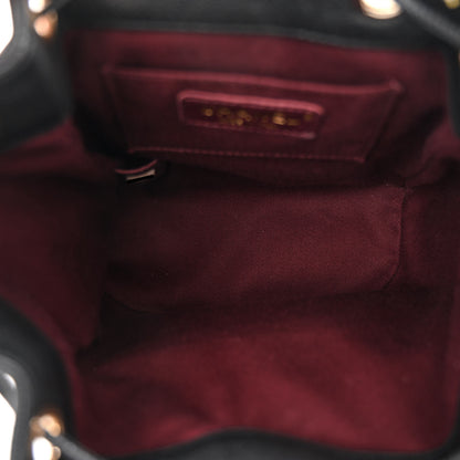 Chanel Caviar Quilted CC Pocket Bucket Bag Black 5 of 11