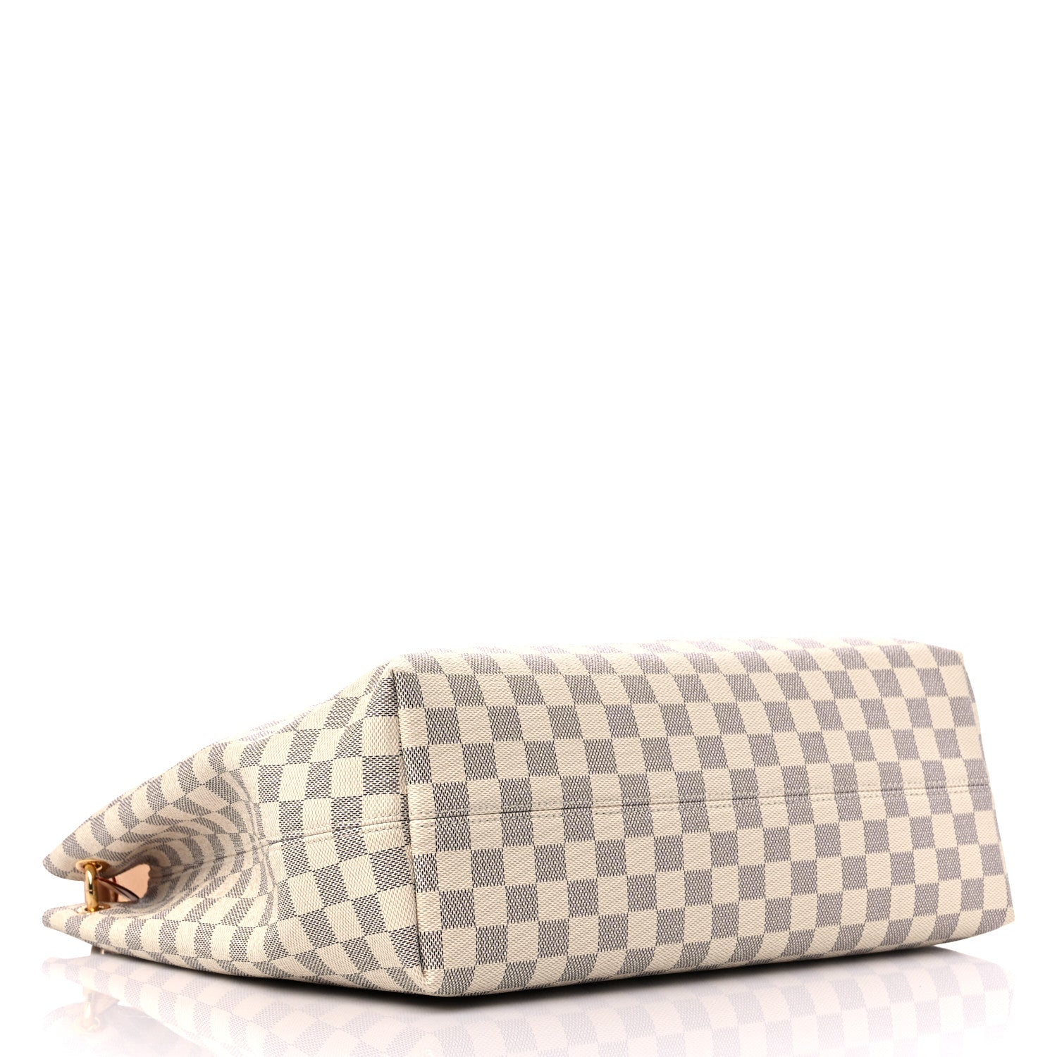 Louis Vuitton Damier Azur Graceful MM Rose Ballerine 4 of 8