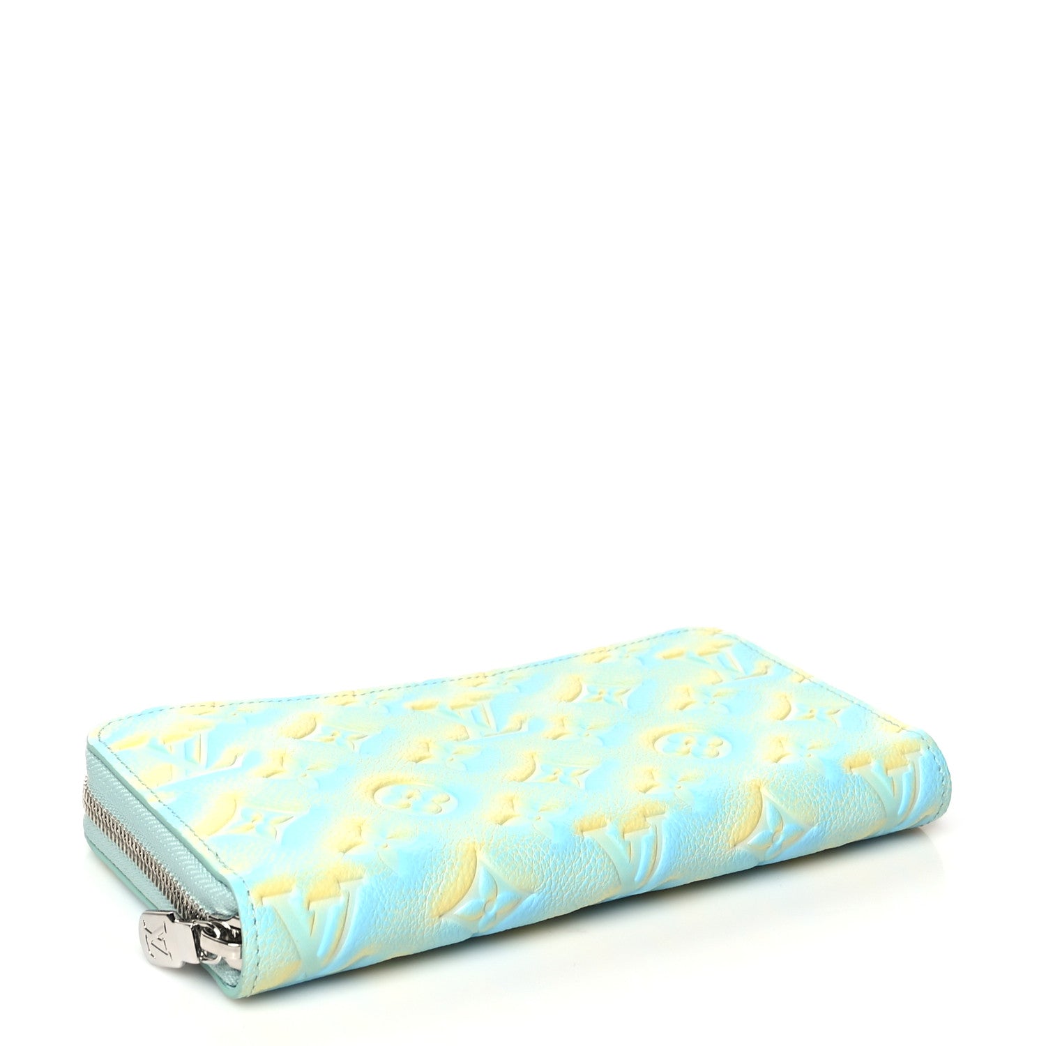 Louis Vuitton Empreinte Monogram Summer Stardust Zippy Wallet Water Green 4 of 7