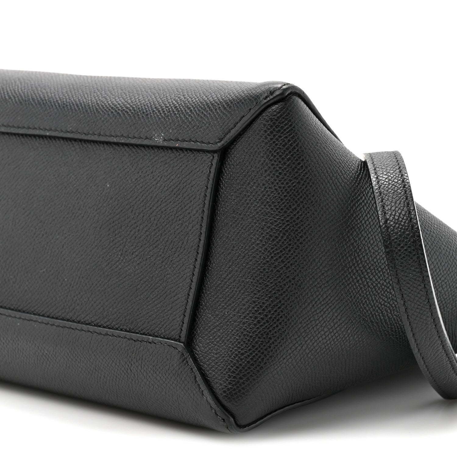 Celine Grained Calfskin Micro Belt Bag Black 8 of 9