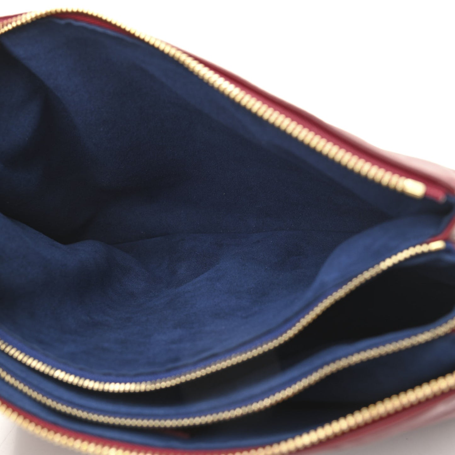 Lambskin Embossed Monogram Coussin PM Wine