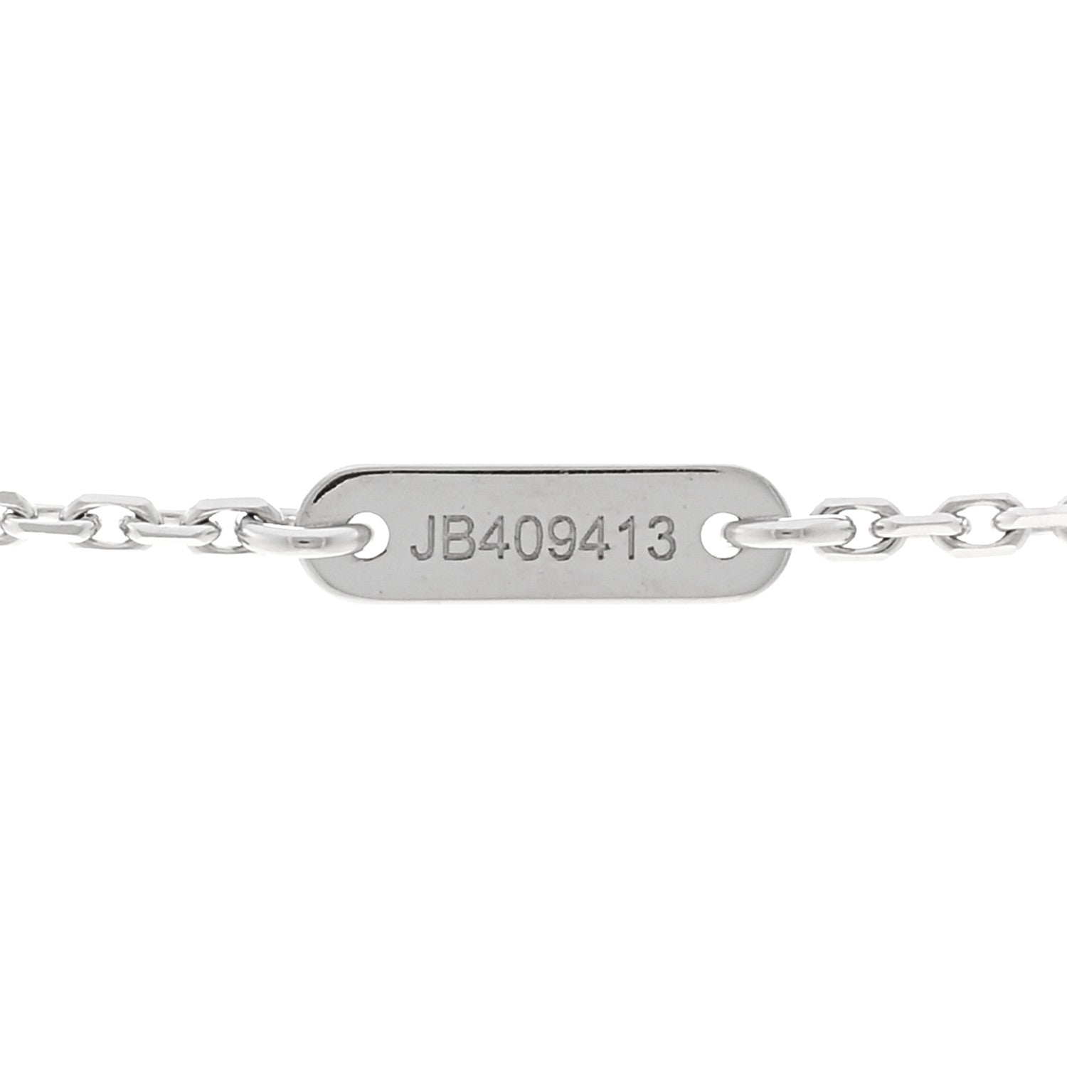 Van Cleef & Arpels VAN CLEEF & ARPELS 18K White Gold Turquoise Sweet Alhambra Butterfly Pendant Necklace 5 of 5