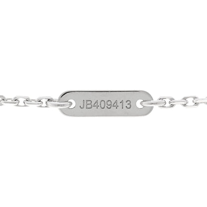 Van Cleef & Arpels VAN CLEEF & ARPELS 18K White Gold Turquoise Sweet Alhambra Butterfly Pendant Necklace 5 of 5