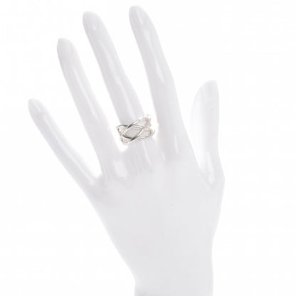 Tiffany Sterling Silver Weave Ring 6.5 2 of 6
