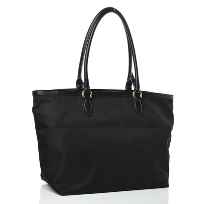 Prada Tessuto Nylon Shopping Tote Black 3 of 9