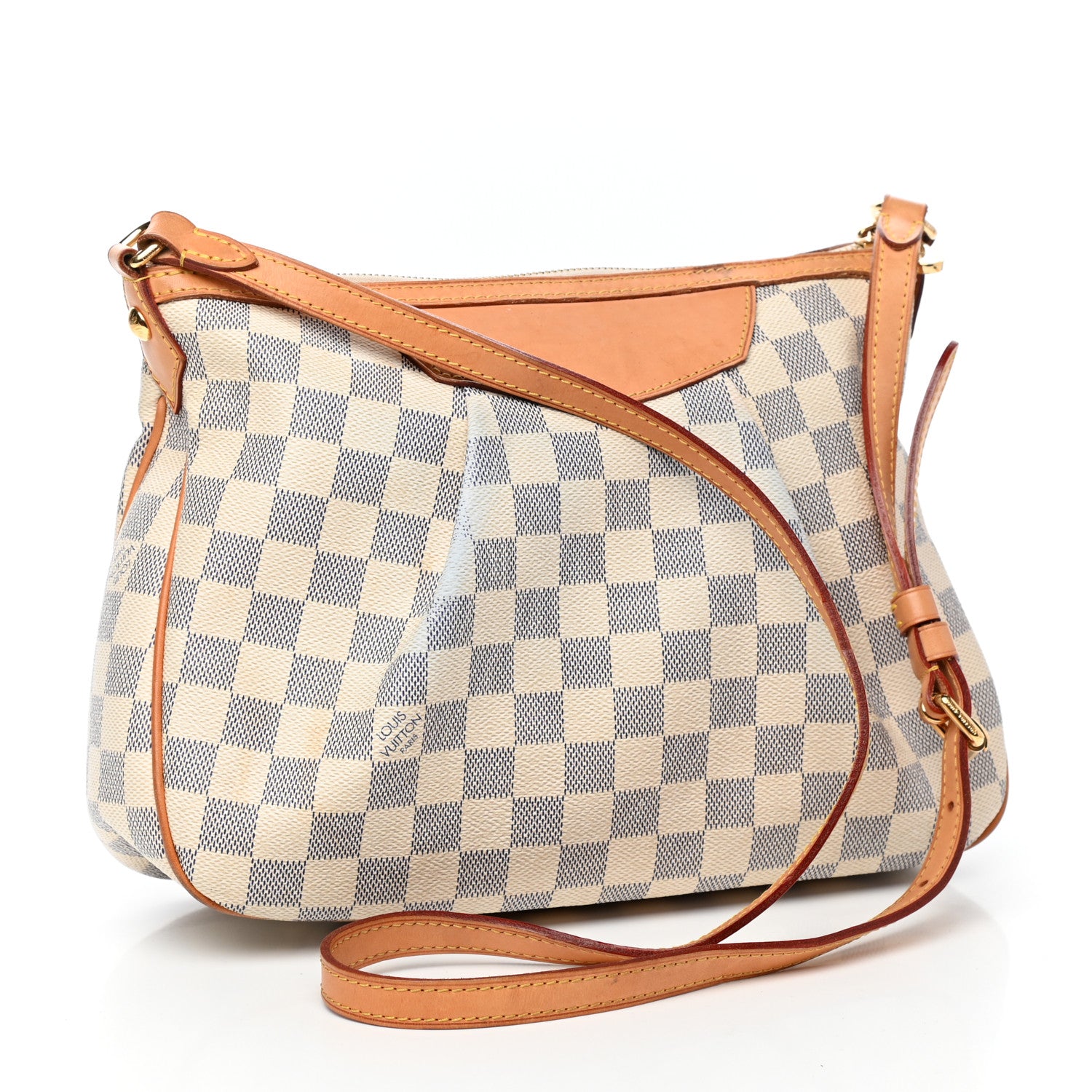 Louis Vuitton Damier Azur Siracusa PM 3 of 11