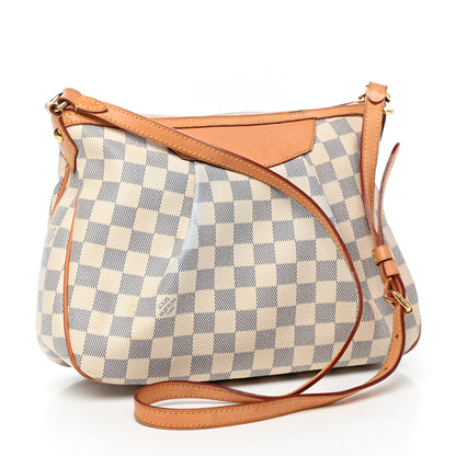 Louis Vuitton Damier Azur Siracusa PM 3 of 11