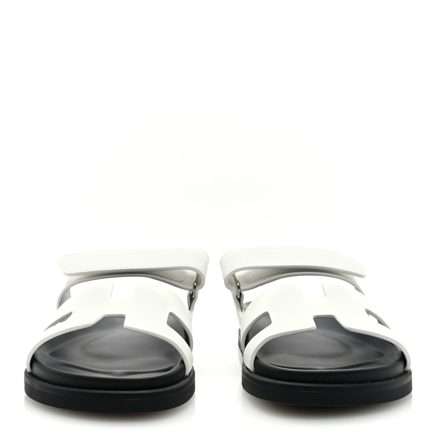 Calfskin Womens Chypre Sandals 37 White