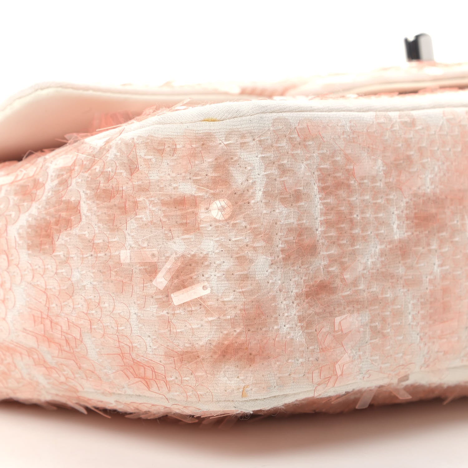 Chanel Sequin Paillette Small Flap Light Pink 7 of 8