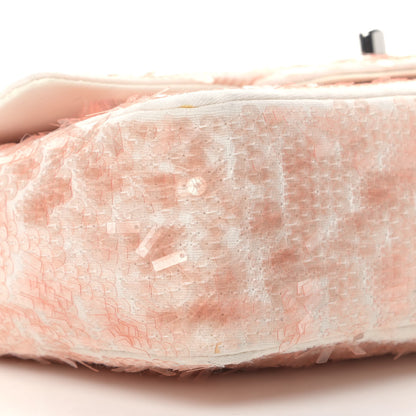 Chanel Sequin Paillette Small Flap Light Pink 7 of 8