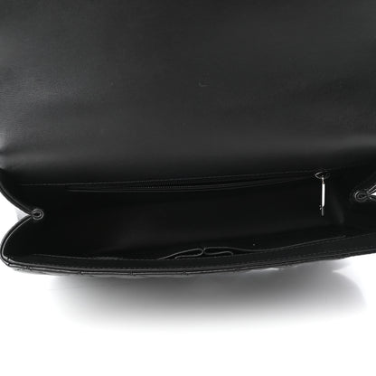 Chanel Calfskin Quilted Medium CC Filigree Flap Black 5 of 9