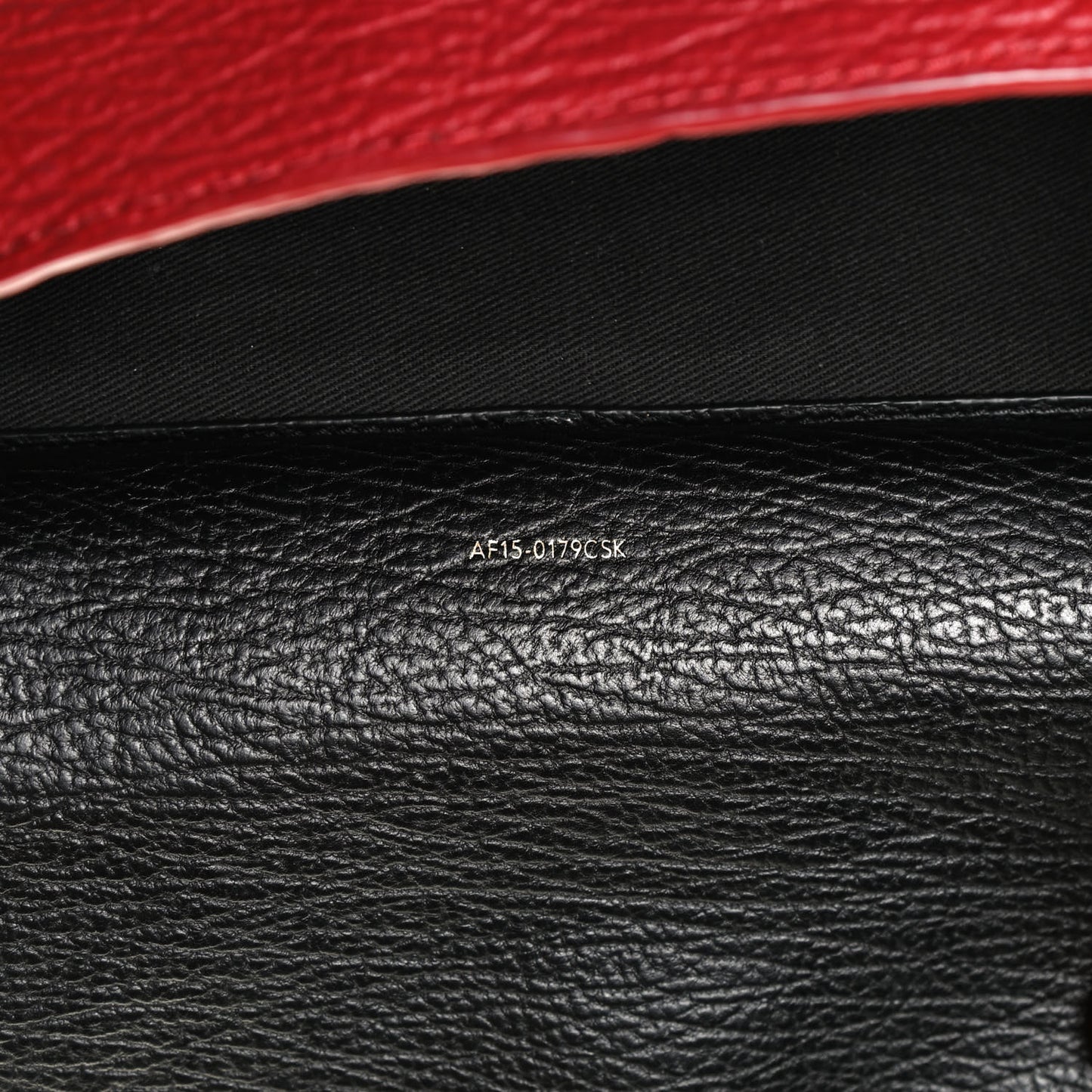 Textured Calfskin Medium Pashli Satchel Crimson Black
