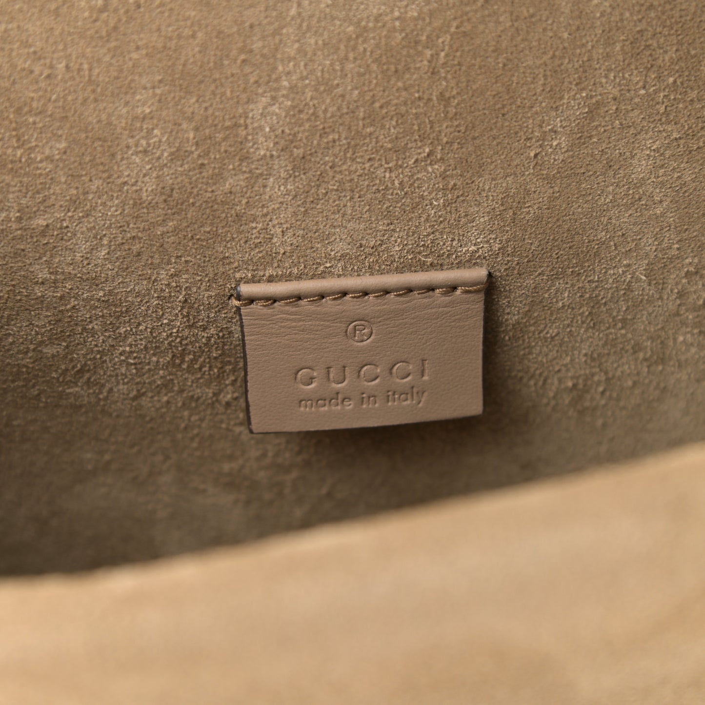 GG Supreme Monogram Mini Dionysus Shoulder Bag Taupe