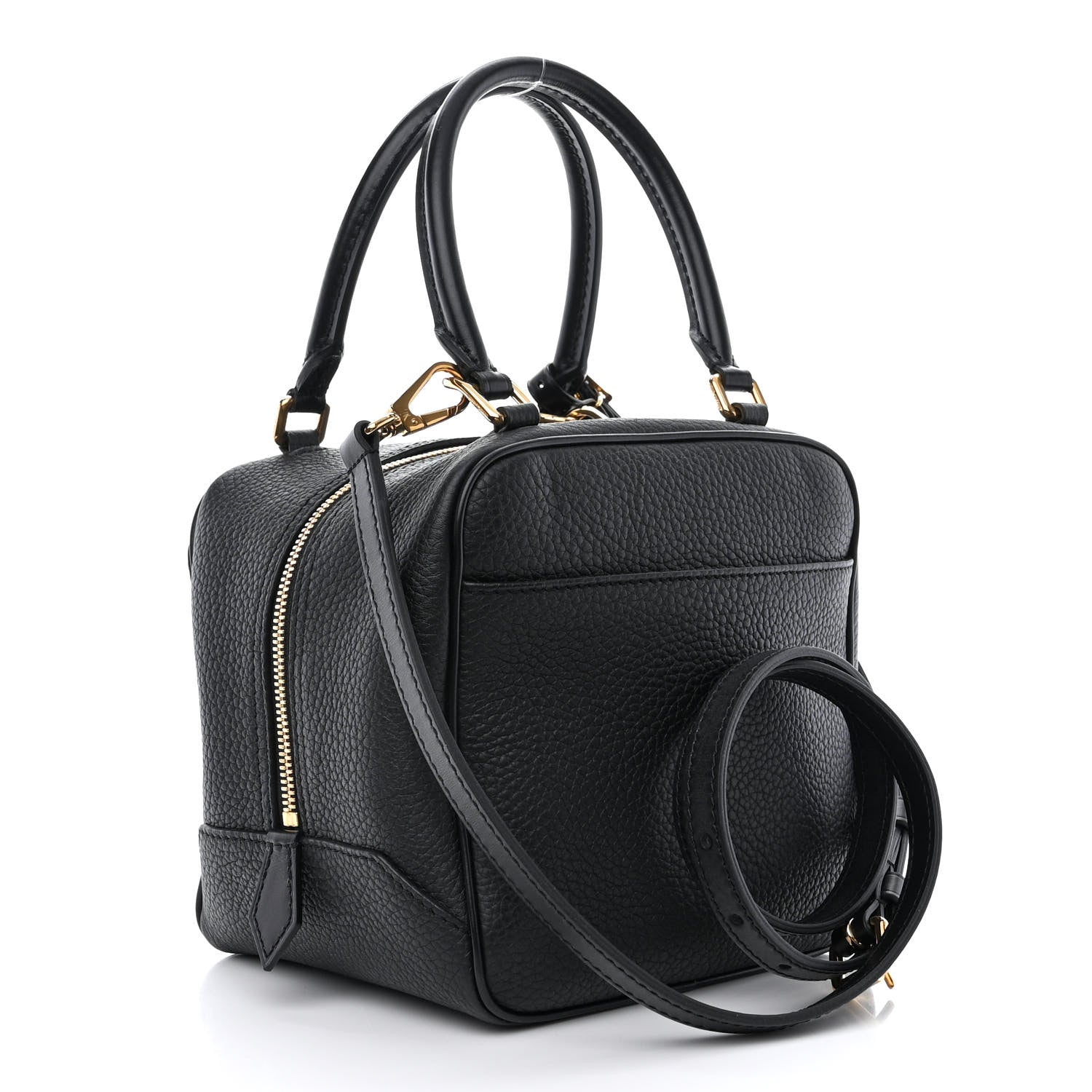 Louis Vuitton Taurillon Neo Square Bag Black 3 of 11