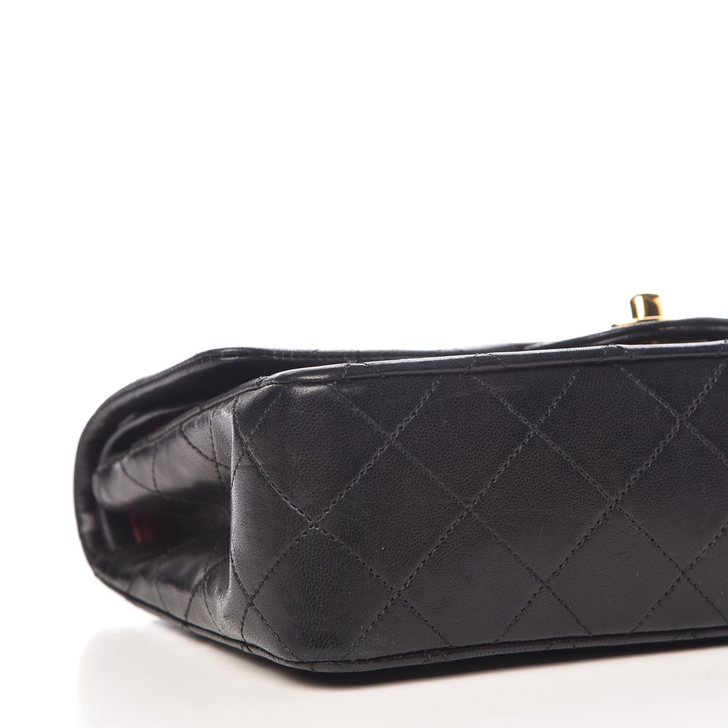 Chanel Lambskin Quilted Small Double Flap Black 6 of 13