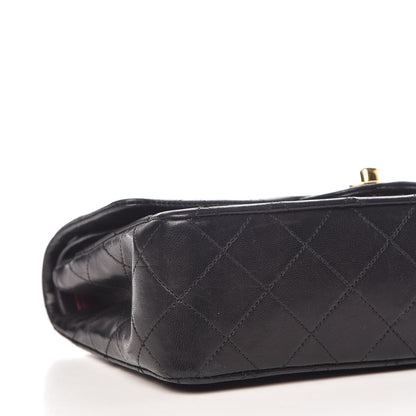 Chanel Lambskin Quilted Small Double Flap Black 6 of 13