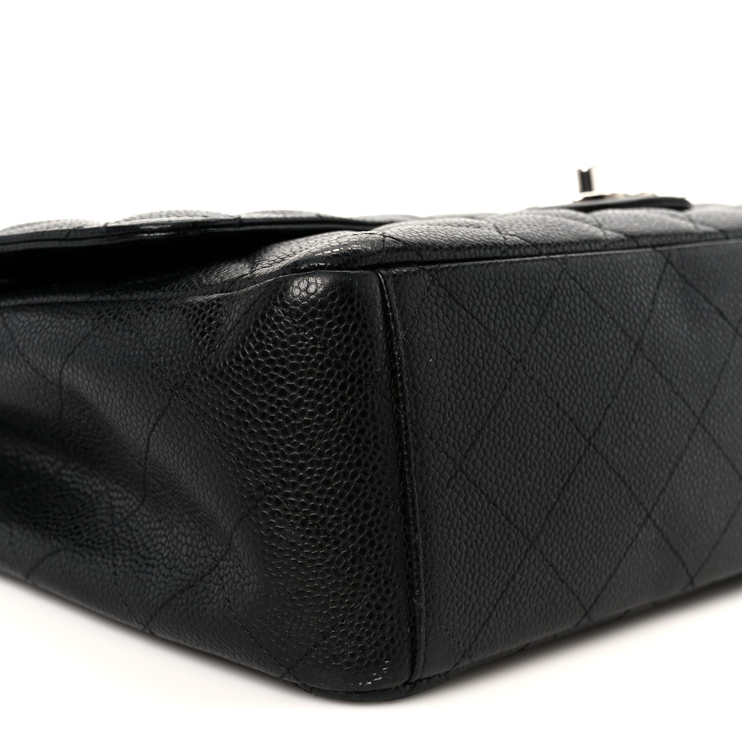 Chanel Caviar Quilted Maxi Double Flap Black 10 of 11