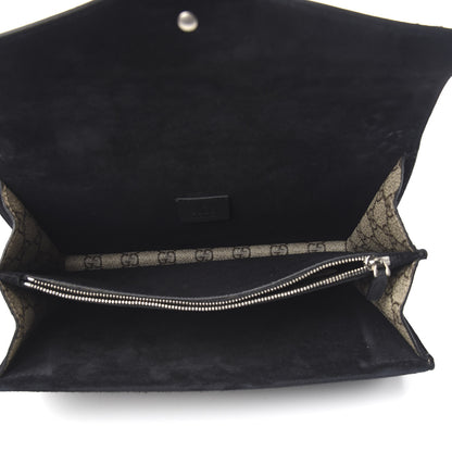 Gucci GG Supreme Monogram Crystal Small Dionysus Shoulder Bag Black 5 of 12