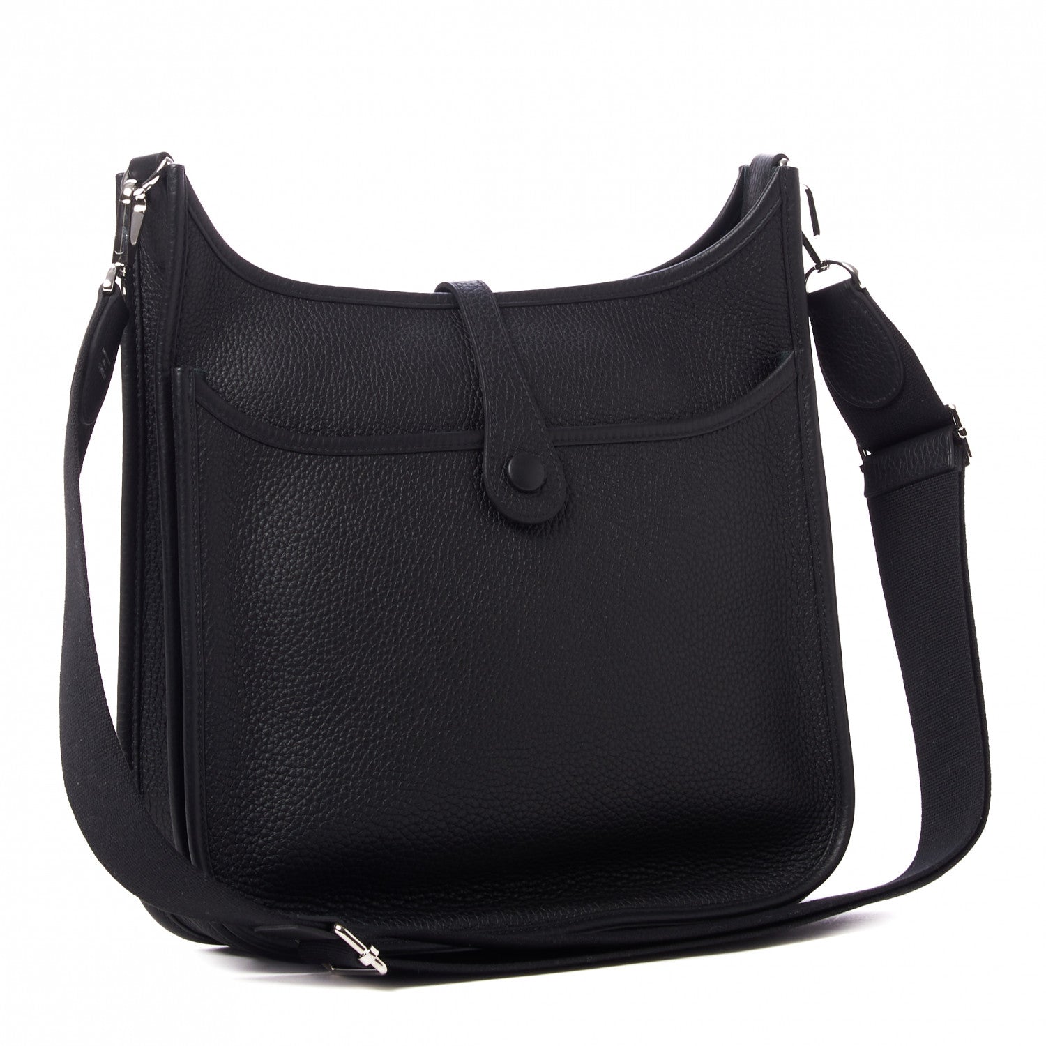 Hermes Taurillon Clemence Evelyne III PM Black 2 of 8