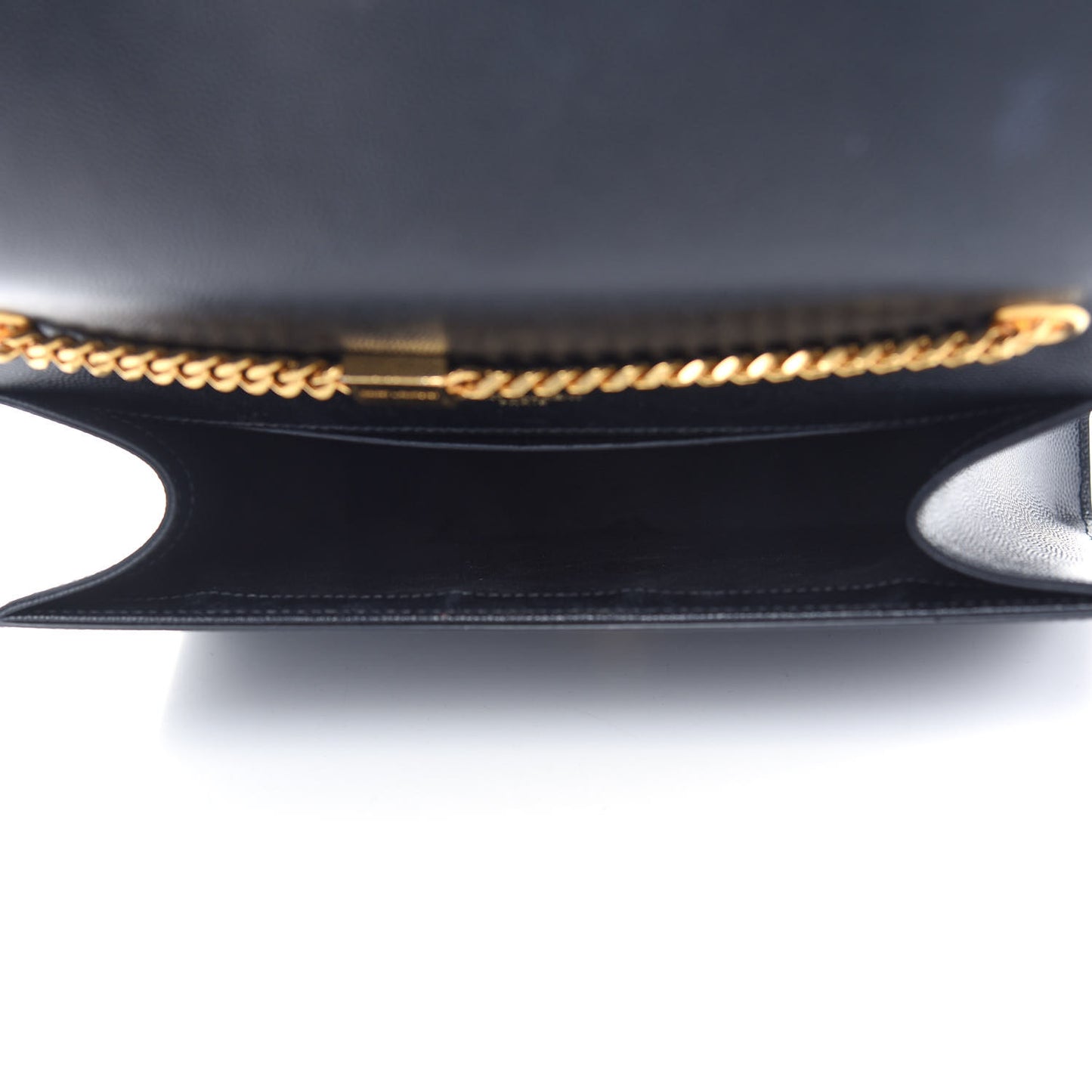 Grain De Poudre Medium Classic Monogram Kate Satchel Black
