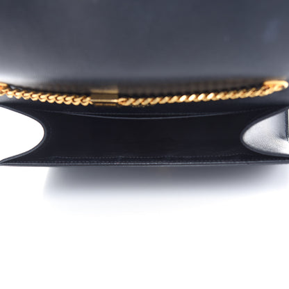 Saint Laurent Grain De Poudre Medium Classic Monogram Kate Satchel Black 4 of 15