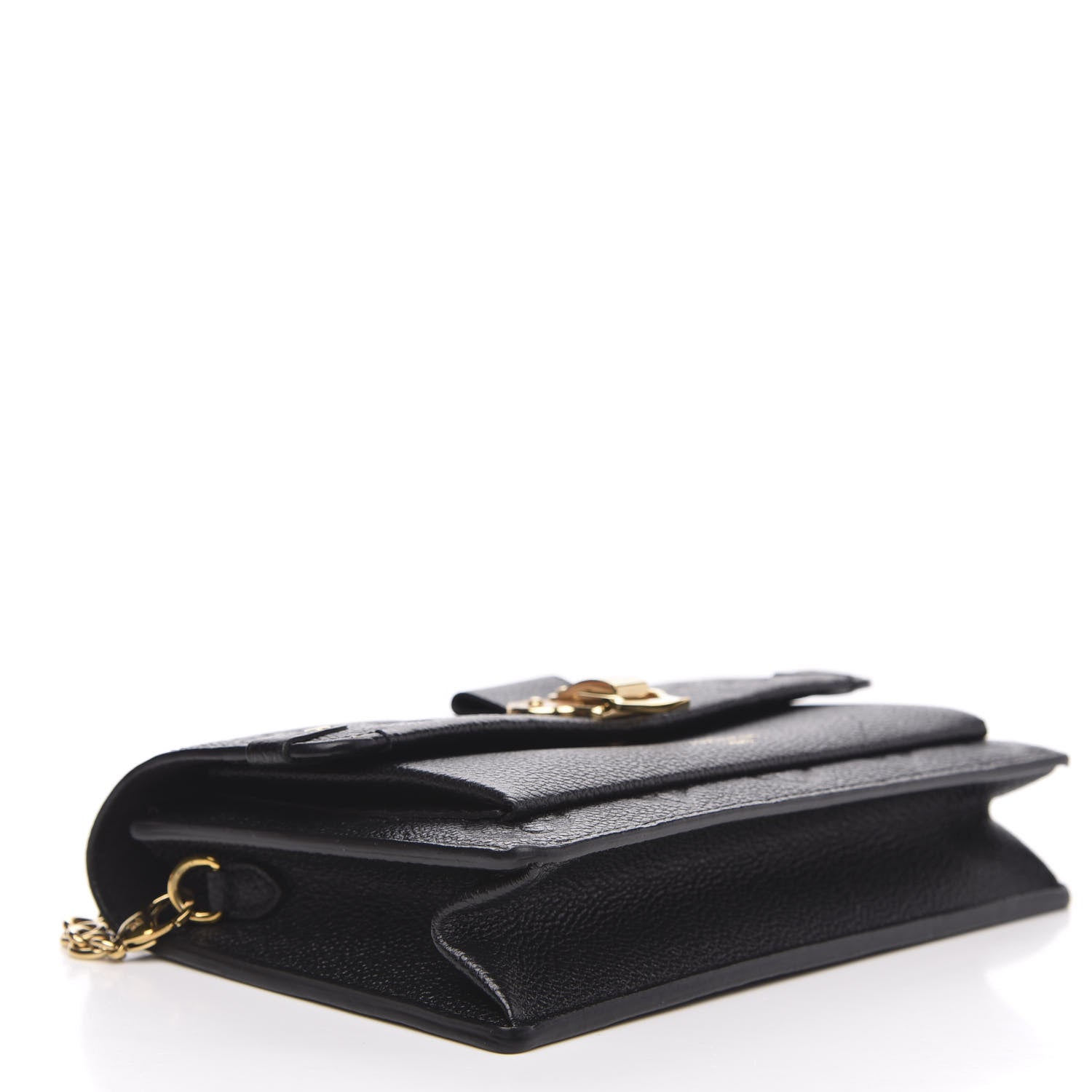 Louis Vuitton Empreinte Vavin Chain Wallet Black 4 of 10