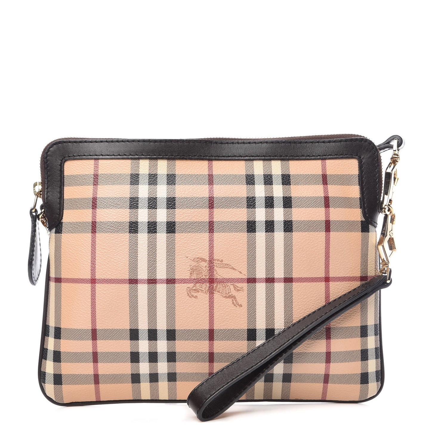 Haymarket Check Small Crossbody Bag Chocolate