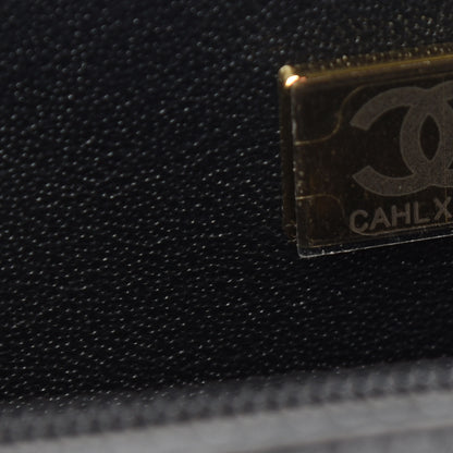 Chanel Glittered Tweed Quilted Mini Rectangular Flap Navy Blue Mulitcolor 7 of 11