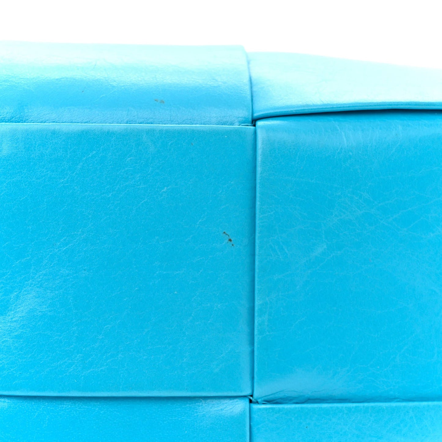 Paper Calfskin Intrecciato Cassette Belt Bag Pool