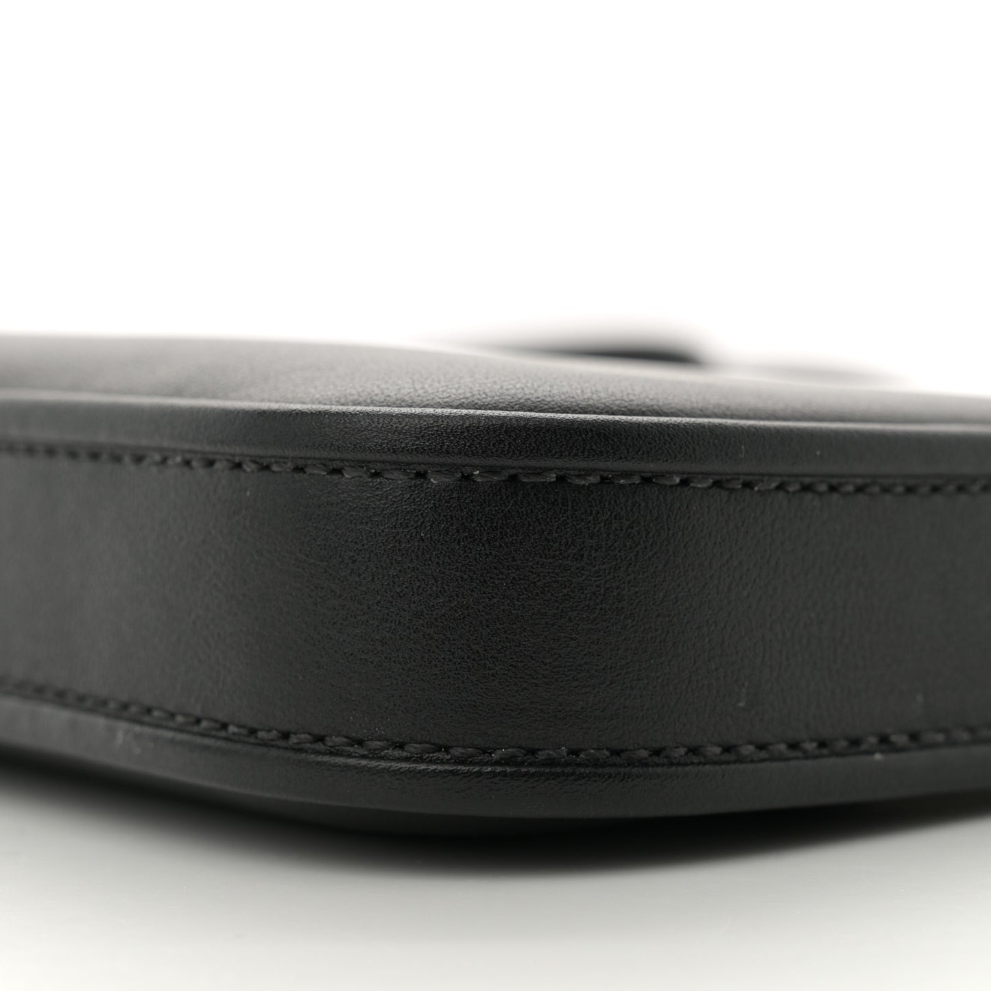 Calfskin Mini Vlogo Crossbody Bag Black