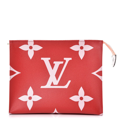 Louis Vuitton Monogram Giant Toiletry Pouch 26 Rouge 1 of 7