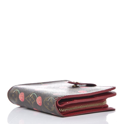 Louis Vuitton Monogram Cerises Compact Zippe Wallet 4 of 14