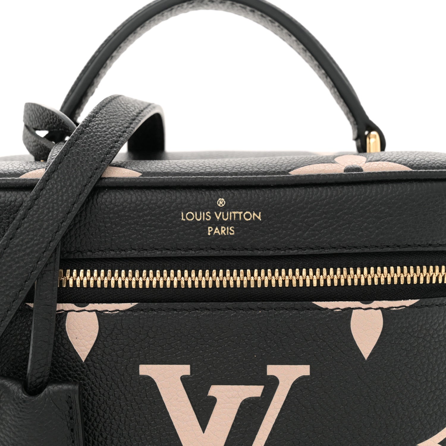 Louis Vuitton Empreinte Monogram Giant Vanity PM Black Beige 7 of 9