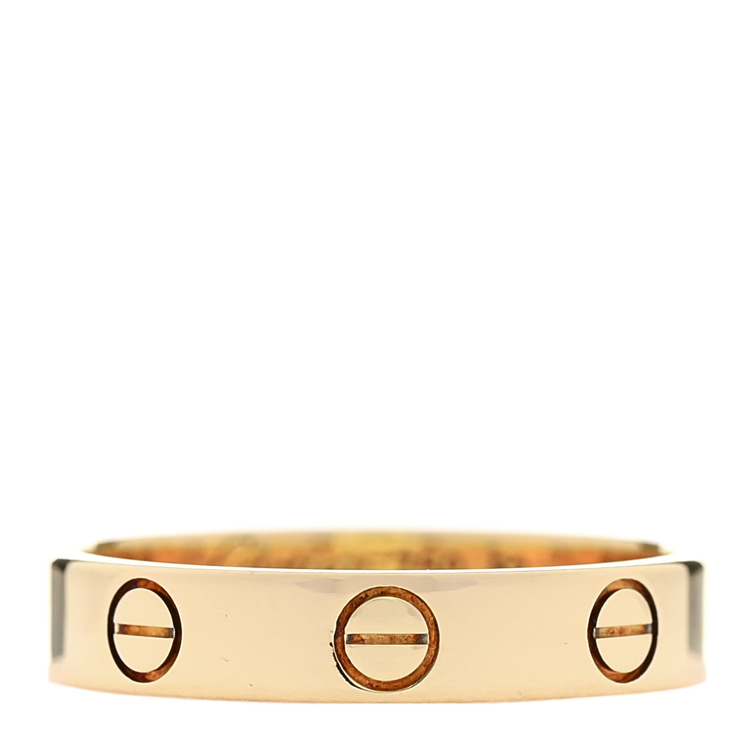 Cartier 18K Yellow Gold 3.5mm LOVE Wedding Band Ring 52 6 1 of 4