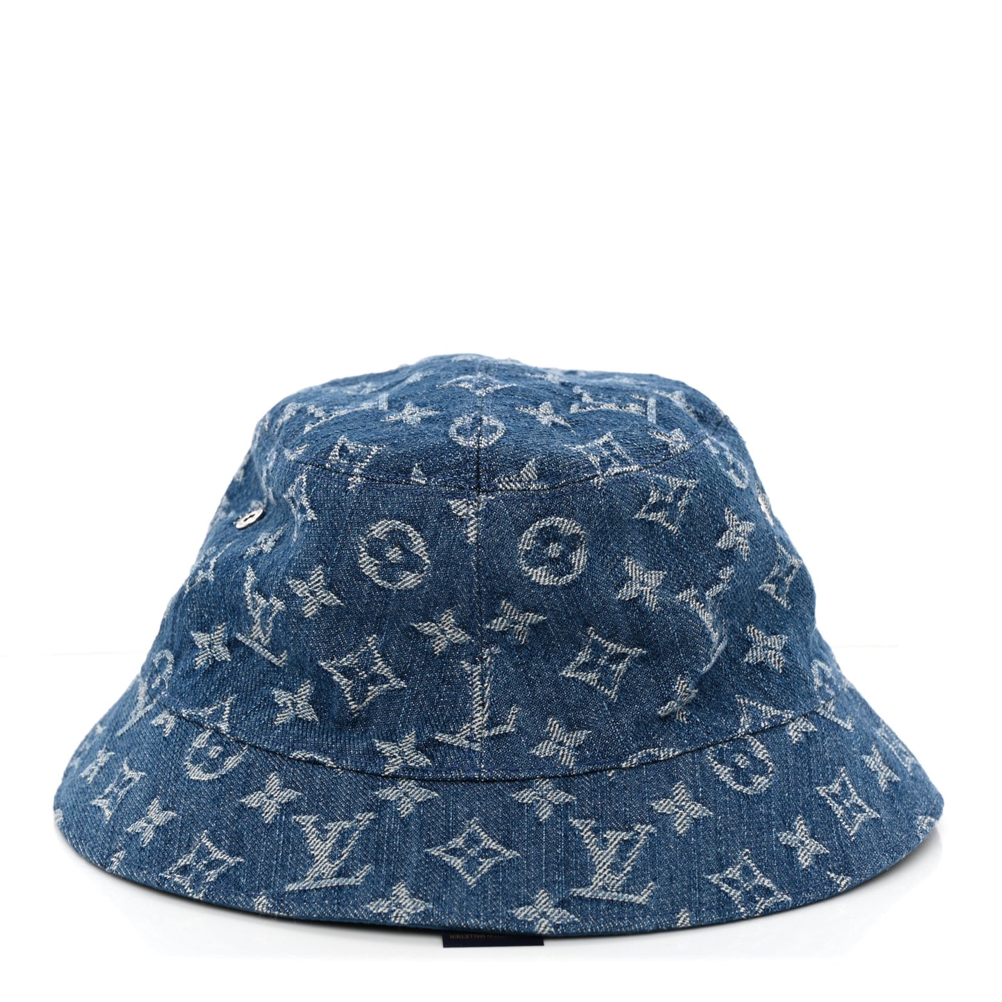 Monogram Denim Transformable Bob Bucket Hat 58 Blue