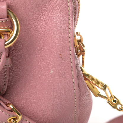 Miu Miu Goatskin Madras Bauletto Rosa 16 of 17