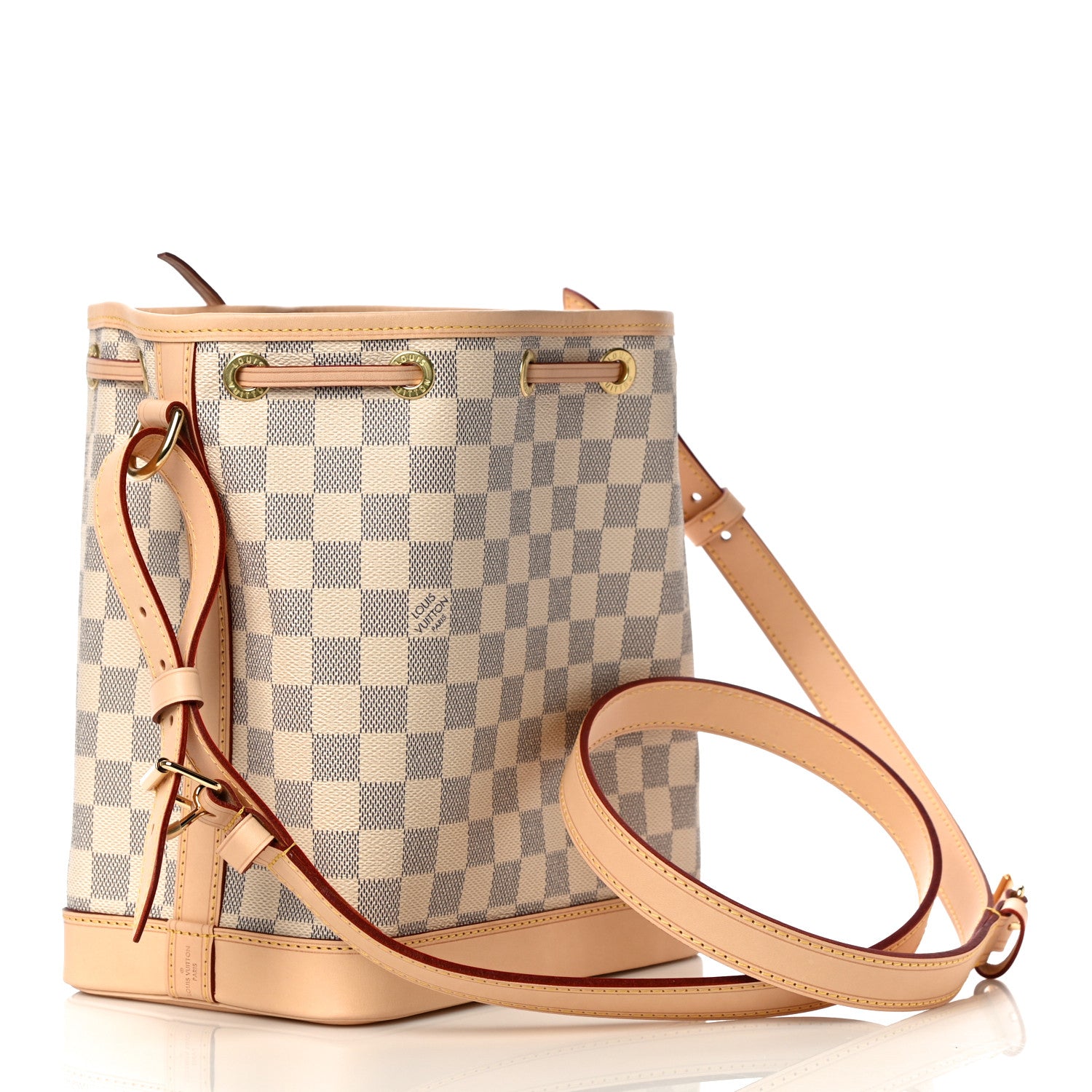 Louis Vuitton Damier Azur Noe BB 3 of 10