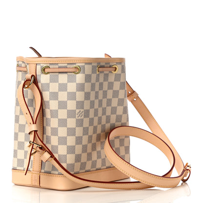 Louis Vuitton Damier Azur Noe BB 3 of 10
