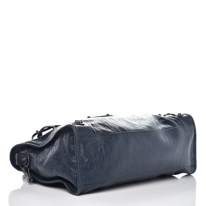 Balenciaga Agneau Classic Hardware City Bleu de Minuit 5 of 11